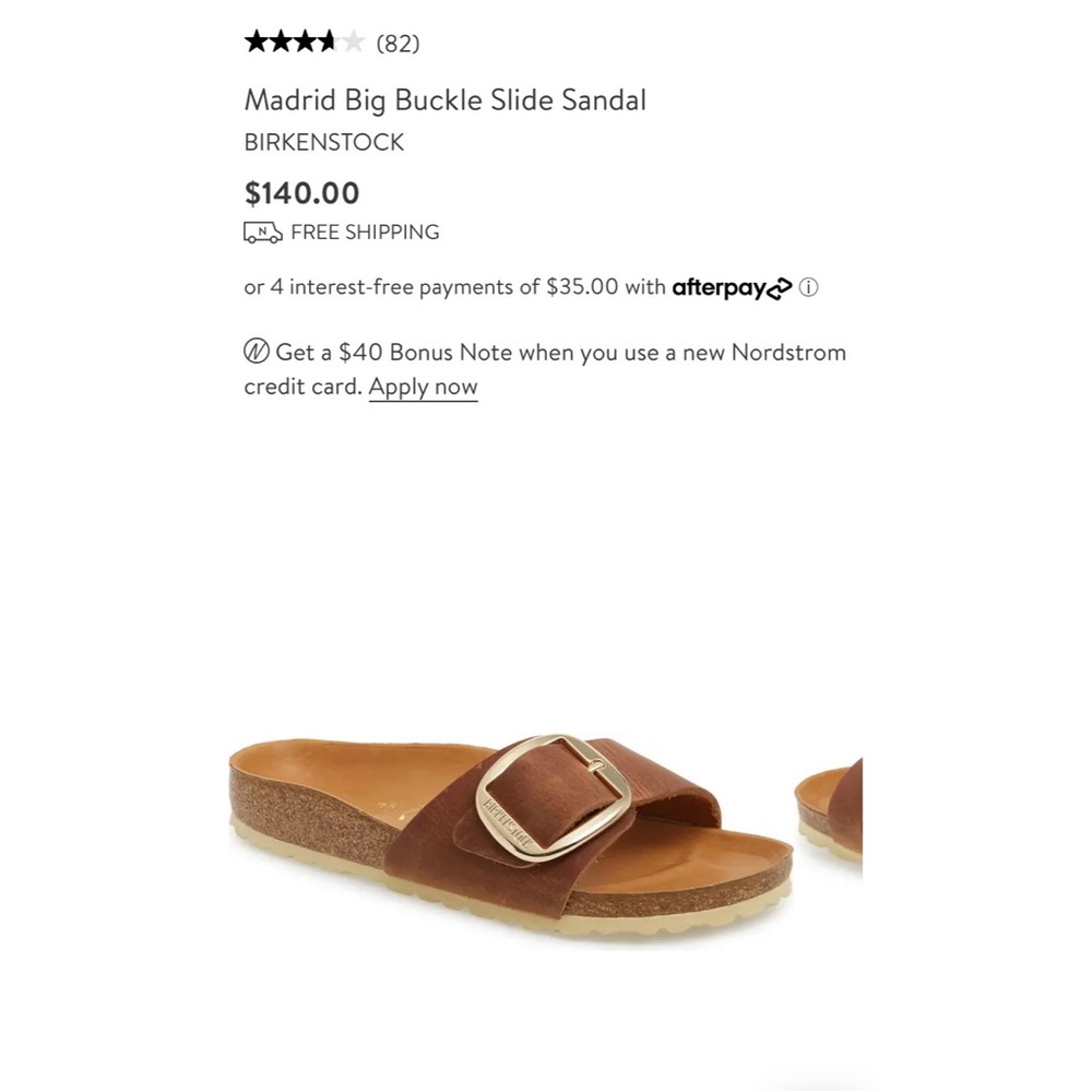 Birkenstock Madrid Big Buckle Sandals